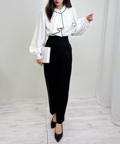 INGNI(イング)の「テーパードパンツ/A(スラックス・レディース・ブラック/ブラウン/グレー/ボルドー・S/M/L)」の20枚目の写真