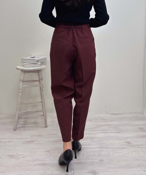 INGNI(イング)の「テーパードパンツ/A(スラックス・レディース・ブラック/ブラウン/グレー/ボルドー・S/M/L)」の14枚目の写真