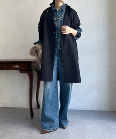   フルジッパー ストレッチ ダウンコート ジャケット RUIRUE BOUTIQUE ダウンコート ダウンジャケット プレミアム