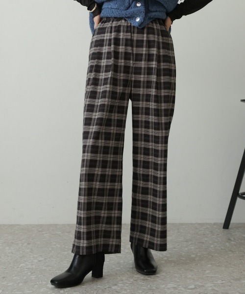 Bou Jeloud(ブージュルード)の「ストレッチゆるテーパードパンツ(その他パンツ・レディース・ブラック/ブラウン・38)」の5枚目の写真