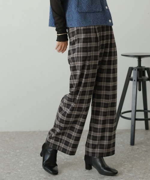 Bou Jeloud(ブージュルード)の「ストレッチゆるテーパードパンツ(その他パンツ・レディース・ブラック/ブラウン・38)」の7枚目の写真