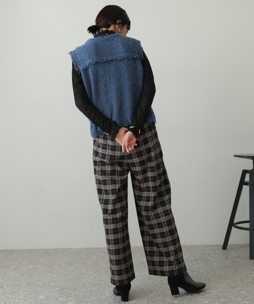 Bou Jeloud(ブージュルード)の「ストレッチゆるテーパードパンツ(その他パンツ・レディース・ブラック/ブラウン・38)」の11枚目の写真