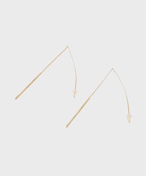 GALLEST（ギャレスト）の「◆ラインピアス（ピアス（両耳用）・レディース・ゴールド/シルバー・00）」の2枚目の写真