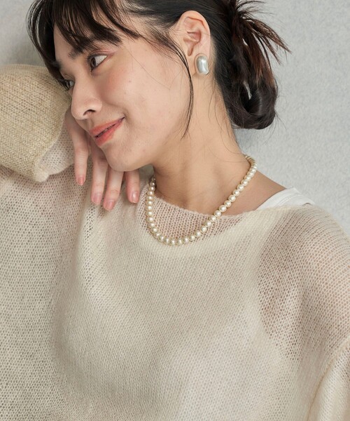 FREAK'S STORE 新作モヘア　ニット セール】FREAK'S STORE/フリークスストア The Yarn. モヘア 箔