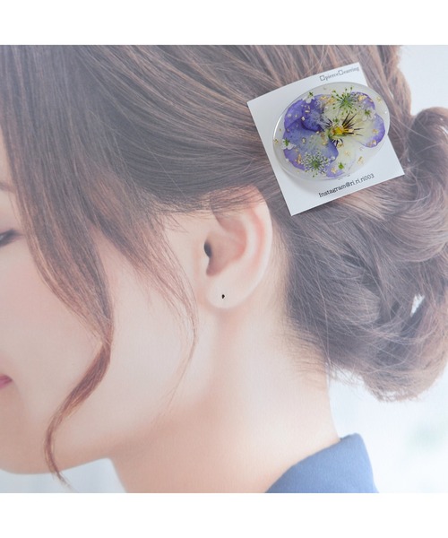 tone（トーン）の「【R】744(MA)（ピアス（両耳用）・レディース・パープル・FREE）」の3枚目の写真