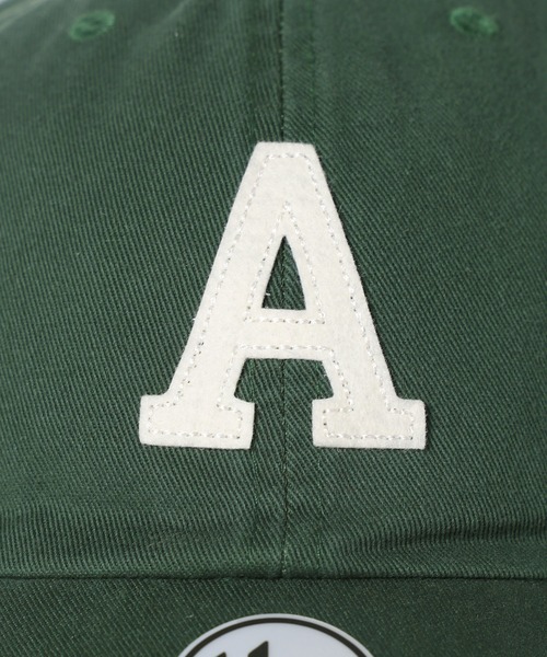 AMERICANA（アメリカーナ）の「【AMERICANA】別注-"A" ロゴワッペンCAP（キャップ・レディース・ネイビー/ダークグリーン/チャコールグレー/ワインレッド・FREE）」の16枚目の写真