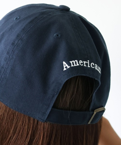AMERICANA（アメリカーナ）の「【AMERICANA】別注-"A" ロゴワッペンCAP（キャップ・レディース・ネイビー/ダークグリーン/チャコールグレー/ワインレッド・FREE）」の18枚目の写真