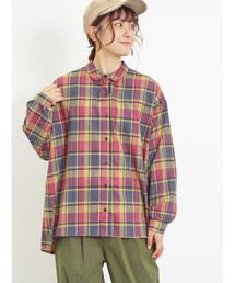 Samansa Mos2 | 【UV CUT】柄アソートシャツ(シャツ/ブラウス)