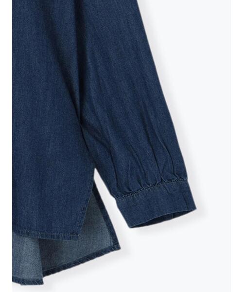 Samansa Mos2（サマンサ モスモス）の「【UV CUT】柄アソートシャツ（シャツ/ブラウス・レディース・グリーン/レッド/キナリ/ブルー/チャコールグレー・F）」の6枚目の写真