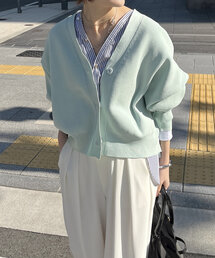 DouDou | 【新色追加/WEB限定】片畦カーディガン(カーディガン/ボレロ)