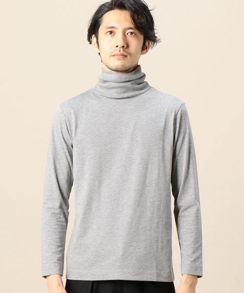 BEAUTY&YOUTH UNITED ARROWS（ビューティーアンドユースユナイテッドアローズ）の「BY サーモ タートルネック カットソー◆（Tシャツ/カットソー・メンズ・ホワイト/グレー・MEDIUM/LARGE/SMALL/X-LARGE）」の7枚目の写真
