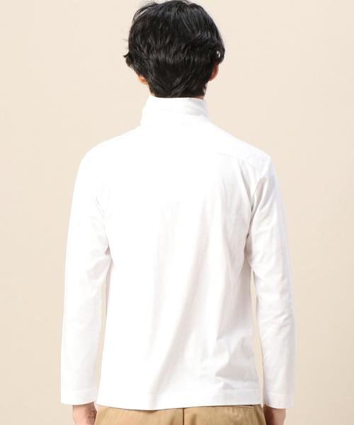 BEAUTY&YOUTH UNITED ARROWS（ビューティーアンドユースユナイテッドアローズ）の「BY サーモ タートルネック カットソー◆（Tシャツ/カットソー・メンズ・ホワイト/グレー・MEDIUM/LARGE/SMALL/X-LARGE）」の4枚目の写真