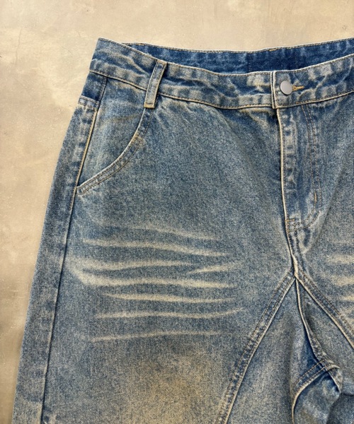 SHAGGIE（シャギー）の「バレルデニムパンツ（デニムパンツ・レディース・ブルー・LARGE/MEDIUM/SMALL/X-LARGE）」の14枚目の写真