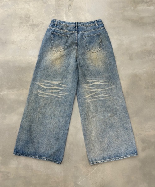 SHAGGIE（シャギー）の「バレルデニムパンツ（デニムパンツ・レディース・ブルー・LARGE/MEDIUM/SMALL/X-LARGE）」の13枚目の写真