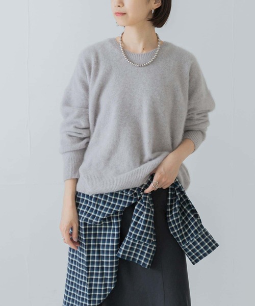 URBAN RESEARCH - アーバンリサーチ❋新品ニット セール】 透かし柄ハーフスリーブニット （ニット・セーター