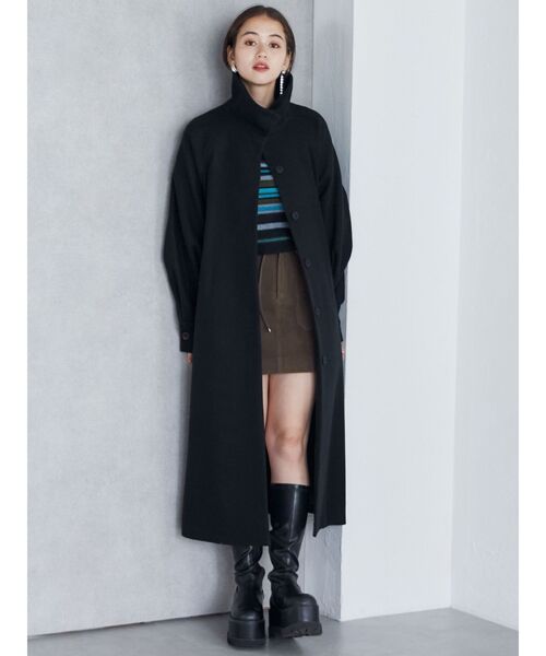 MURUA（ムルーア）の「シャギーミックスニット（ニット/セーター・レディース・パープル/ブラック/アイボリー・FREE）」の13枚目の写真