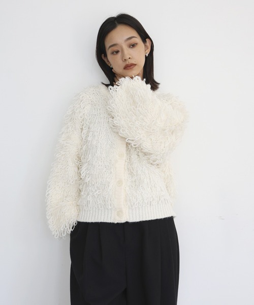 raffime 2WAYループヤーンニット raffime（ラフィミー）の「2WAYループヤーンニット（ニット