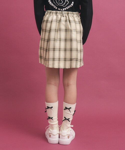 PINK-latte（ピンクラテ）の「◆毎日穿きたい！プリーツスカート（スカート・キッズ・ネイビー系1/ベージュ系その他4/ブラック・16/14/13/15 ）」の6枚目の写真