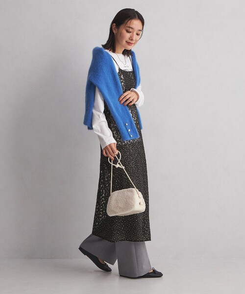 green label reraxing シアートップス×キャミソールワンピース green label reraxing シアートップス×キャミソールワンピース