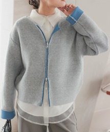 KOBE LETTUCE | 選べる2タイプ 配色ニット(ニット/セーター)