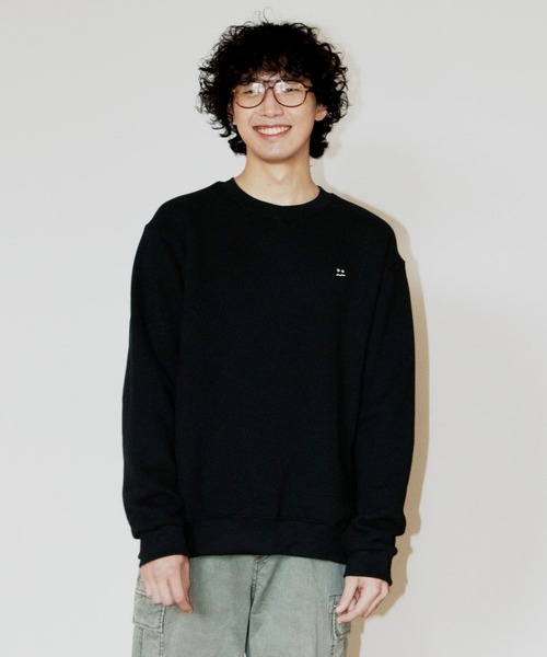 GROUNDWORK CLOUDMAN プルオーバー 裏起毛 スウェット 韓国 UNISEX】GROUNDWORK／クラウドマンプルオーバー（裏起毛