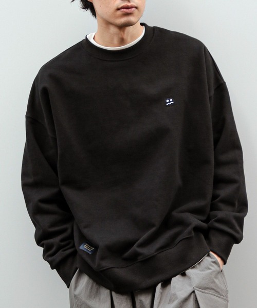 GROUNDWORK(グラウンドワーク)の「【UNISEX】GROUNDWORK/クラウドマンプルオーバー(裏起毛)(スウェット・レディース・チャコール/ブラック/ライトグリーン/グリーン/ライトブルー・LARGE/MEDIUM)」の17枚目の写真