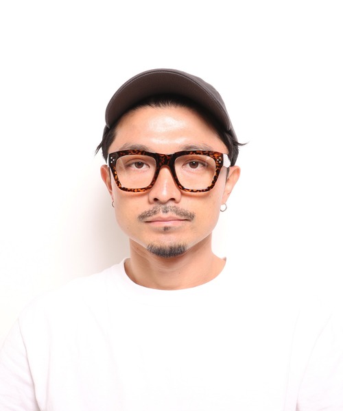 ANCHOR(アンカー)の「ワイドフレームサングラス(メガネ・メンズ・ブラック/レオパード/スモークグレー/ブラウン・FREE)」の12枚目の写真