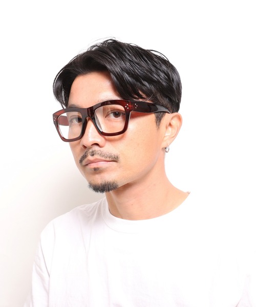 ANCHOR(アンカー)の「ワイドフレームサングラス(メガネ・メンズ・ブラック/レオパード/スモークグレー/ブラウン・FREE)」の7枚目の写真