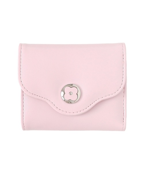WEGO（ウィゴー）の「WEGO/フラワーレターミニウォレット（財布・レディース・シルバー/ピンク/ブラック/ブラック系その他/ライトピンク/ホワイト・FREE）」の20枚目の写真