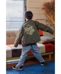 RIVER SIDE CULTURE（リバーサイドカルチャー）の「RIVER SIDE CULTURE/RSC 裏ボアコーチジャケット KIDS (M4)（ブルゾン）」