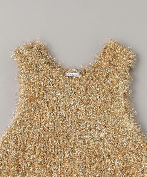 BEAUTY&YOUTH UNITED ARROWS（ビューティーアンドユースユナイテッドアローズ）の「メタリックシャギーニット ベスト（ベスト・レディース・シルバー/ゴールド・FREE）」の12枚目の写真