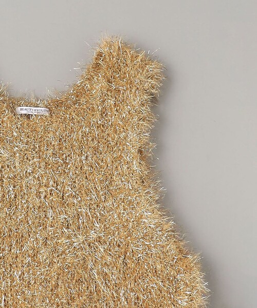 BEAUTY&YOUTH UNITED ARROWS（ビューティーアンドユースユナイテッドアローズ）の「メタリックシャギーニット ベスト（ベスト・レディース・シルバー/ゴールド・FREE）」の13枚目の写真