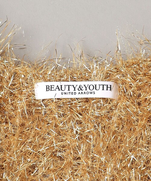 BEAUTY&YOUTH UNITED ARROWS（ビューティーアンドユースユナイテッドアローズ）の「メタリックシャギーニット ベスト（ベスト・レディース・シルバー/ゴールド・FREE）」の20枚目の写真