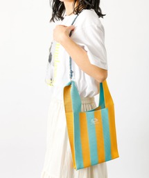 【FRUIT OF THE LOOM】ストライプ ミニショルダーバッグ / STRIPED MINI SHOULDER BAG【WEB限定】