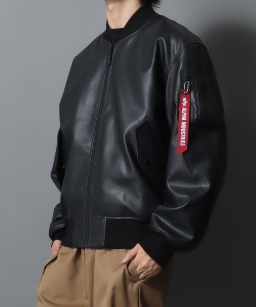 ALPHA INDUSTRIES シンセティックレザージャケットL-2B 楽天市場】L-2B シンセティックレザージャケット／アルファ