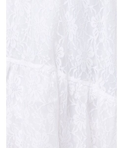 jouetie（ジュエティ）の「レースアシメフリルロングスカート（スカート・レディース・ブラック/オフホワイト・MEDIUM）」の18枚目の写真