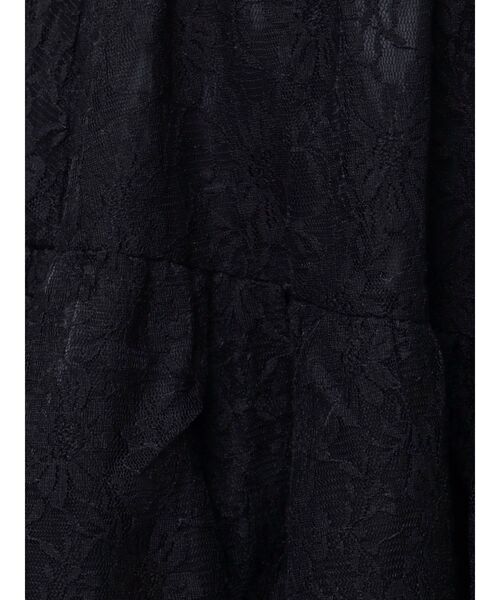 jouetie（ジュエティ）の「レースアシメフリルロングスカート（スカート・レディース・ブラック/オフホワイト・MEDIUM）」の19枚目の写真