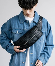 Rocky Monroe（ロッキーモンロー）の「リプロダクトレザーウエストバック ボディバッグ 本革（ボディバッグ/ウエストポーチ）」
