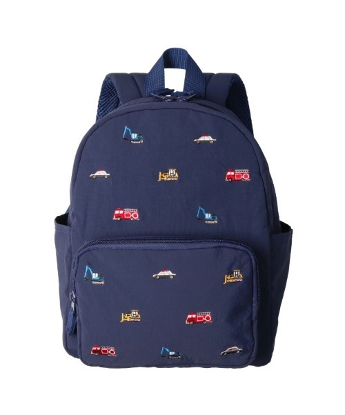 Kids Foret(キッズフォーレ)の「リボン・ユニコーン・車・恐竜刺繍リュック(バックパック/リュック・キッズ・ネイビー/ラベンダー/ピンク/グレー・L/M)」の9枚目の写真
