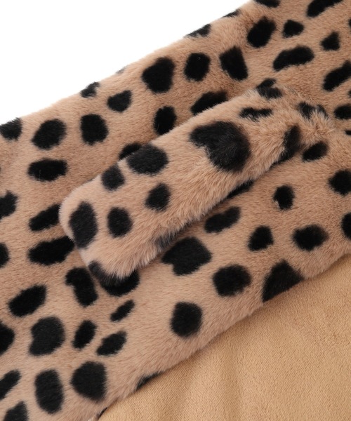 Green　Parks（グリーンパークス）の「・エコファーマフラー（マフラー・レディース・オフホワイト/ベージュ/チャコールグレー/ブラウン・FREE）」の9枚目の写真