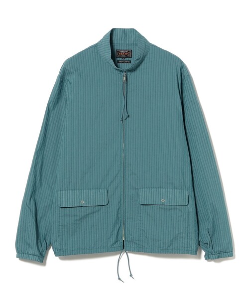 BEAMS PLUS(ビームスプラス)の「ストライプ スウィングジャケット(ブルゾン・メンズ・ブルー/オレンジ・L/M)」の21枚目の写真