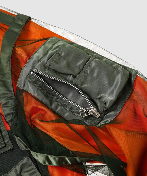 SKELETON MA-1（MA-1）｜ANREALAGE（アンリアレイジ）のファッション