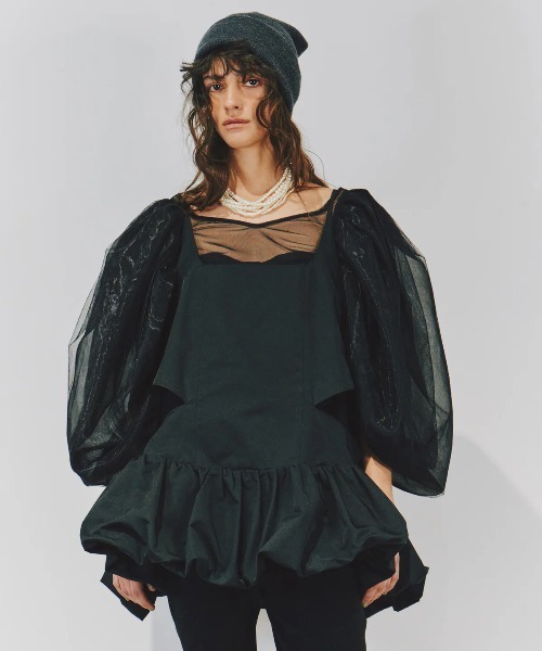 タイムセール！11/8まで。ラベルエチュード　キャミ セール】Vintage調マットサテンレースキャミ（キャミソール