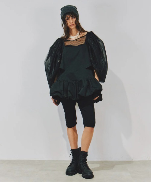 タイムセール！11/8まで。ラベルエチュード　キャミ セール】Vintage調マットサテンレースキャミ（キャミソール