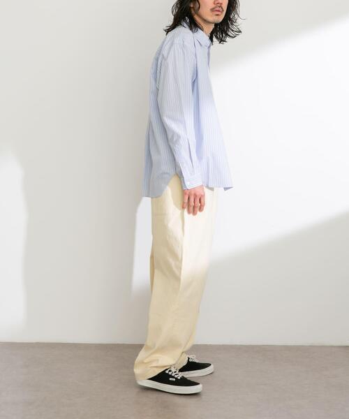 URBAN RESEARCH Sonny Label（アーバンリサーチサニーレーベル）の「ベーシックワイドイージーチノパンツ（その他パンツ・メンズ・ホワイト系その他/ベージュ/チャコールグレー/ブラック・MEDIUM/SMALL/LARGE）」の10枚目の写真