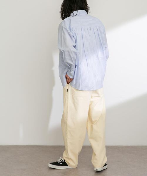 URBAN RESEARCH Sonny Label（アーバンリサーチサニーレーベル）の「ベーシックワイドイージーチノパンツ（その他パンツ・メンズ・ホワイト系その他/ベージュ/チャコールグレー/ブラック・MEDIUM/SMALL/LARGE）」の11枚目の写真