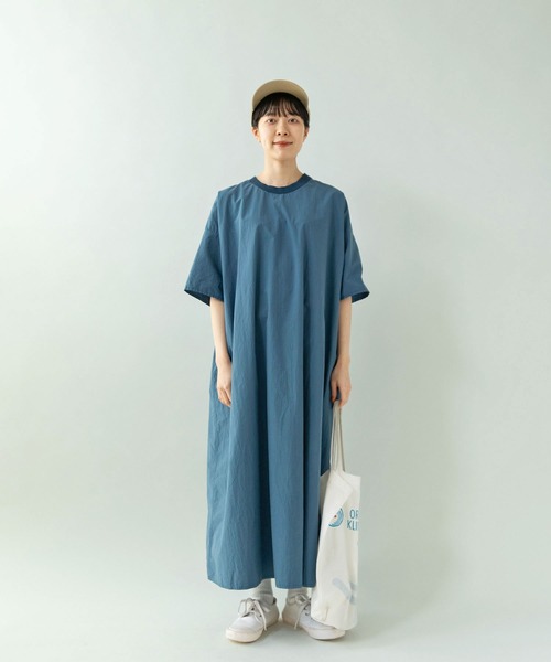 PAR ICI（パーリッシィ）の「タイプライター たっぷりワンピース（ワンピース・レディース・ブルー/チェック/チャコールグレー・FREE）」の16枚目の写真