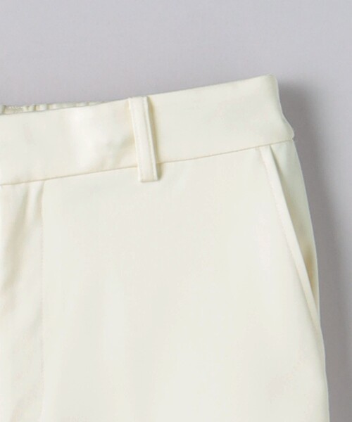 ユナイテッドアローズ　ホワイトパンツ　36 セール】 エアリー タック テーパードパンツ WHITE （その他