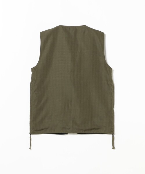 TAION（タイオン）の「TAION / Non Down Military Reversible V Neck Vest（ベスト・メンズ・ブラック/ダークオリーブ・MEDIUM/LARGE/X-LARGE/XX-LARGE）」の13枚目の写真
