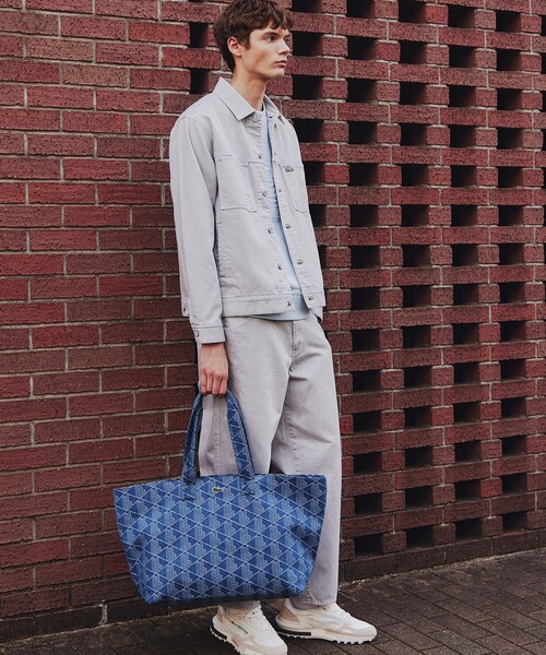 LACOSTE（ラコステ）の「11.5oz ボックスカラーデニムジャケット（デニムジャケット・メンズ・ネイビー/ライトグレー/グリーン・48/46/52/50）」の16枚目の写真